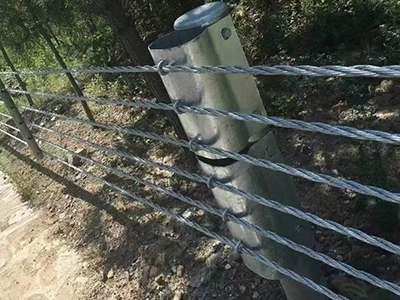 防撞缆索护栏图片3